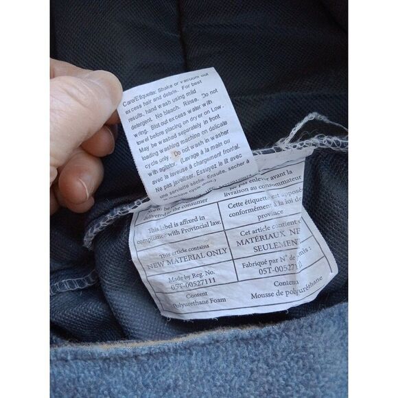 Fur Haven Gray fleece pet dome tent bed small dog or cat - Picture 7 of 7